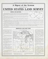A digest of the system of United States Land Survey 1, Rock County 1917